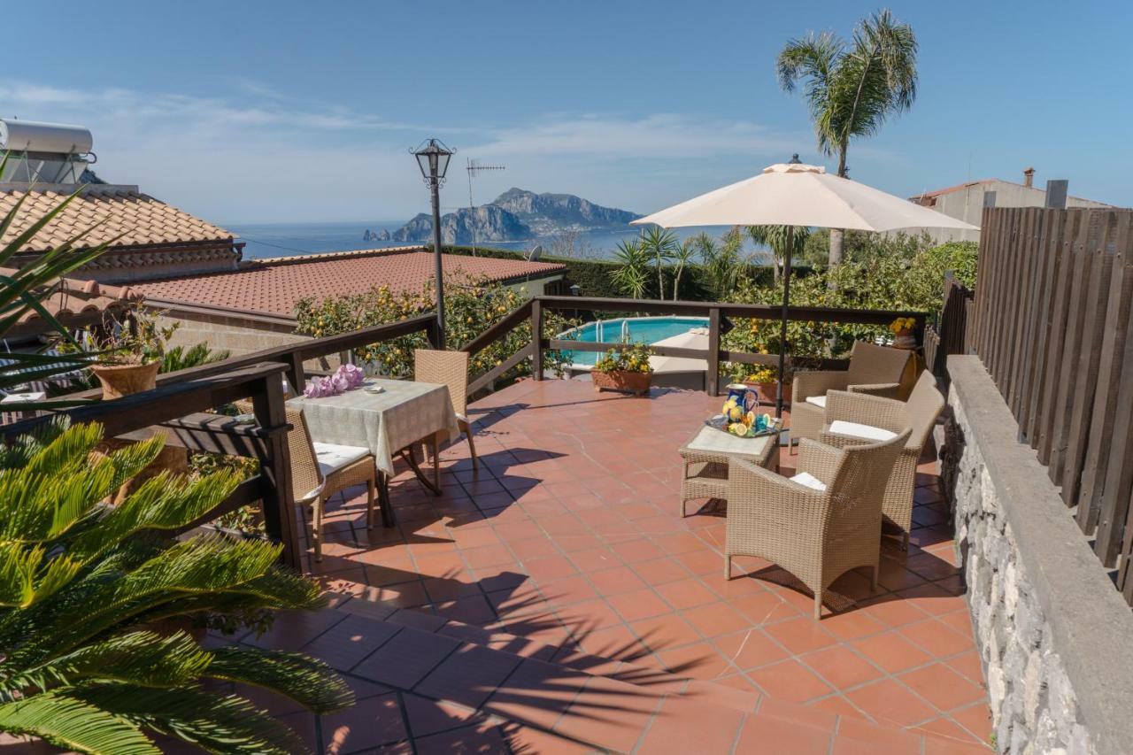 The Garden On Capri Villa Massa Lubrense Exterior photo